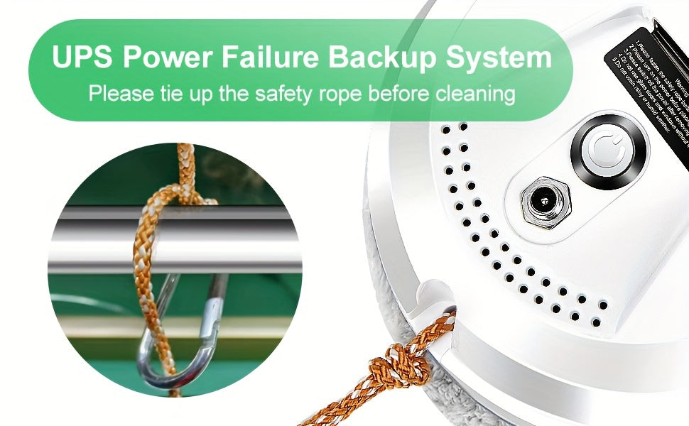 FönsterRobot™ – Fjärrstyrd Fönsterputsrobot för Hemmet