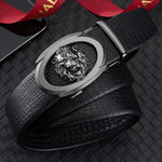 Lejonbältet – Automatisk Spänne för Män