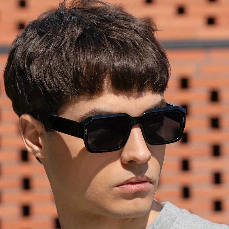 SquareLook™ – Herrglasögon med Svarta Glas