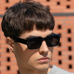 SquareLook™ – Herrglasögon med Svarta Glas