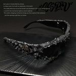 Motebriller - amerikansk stil med harpiksdekorasjon