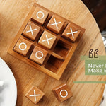 XOBrädspel™ – Klassisk Träspel för Vuxna & Familj