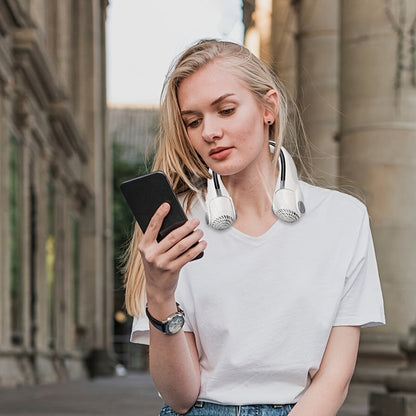 Portabel Nackfläkt – Bladlös, 360° Roterbar, USB