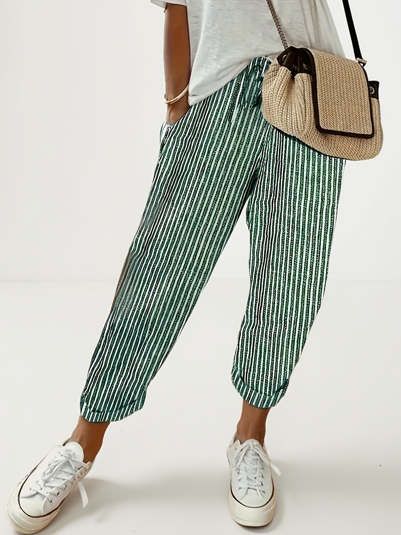 Randiga dambyxor – vida ben & hög midja