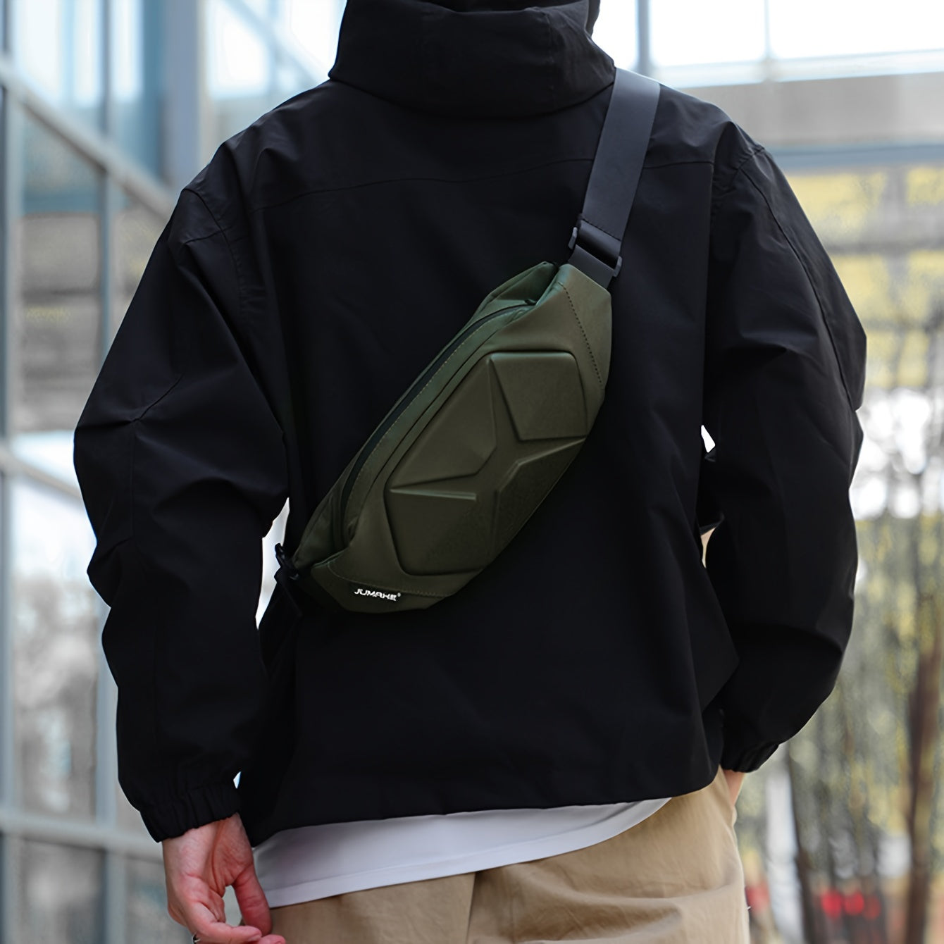 Herr Bröstväska – Sportig Crossbody Fanny Pack