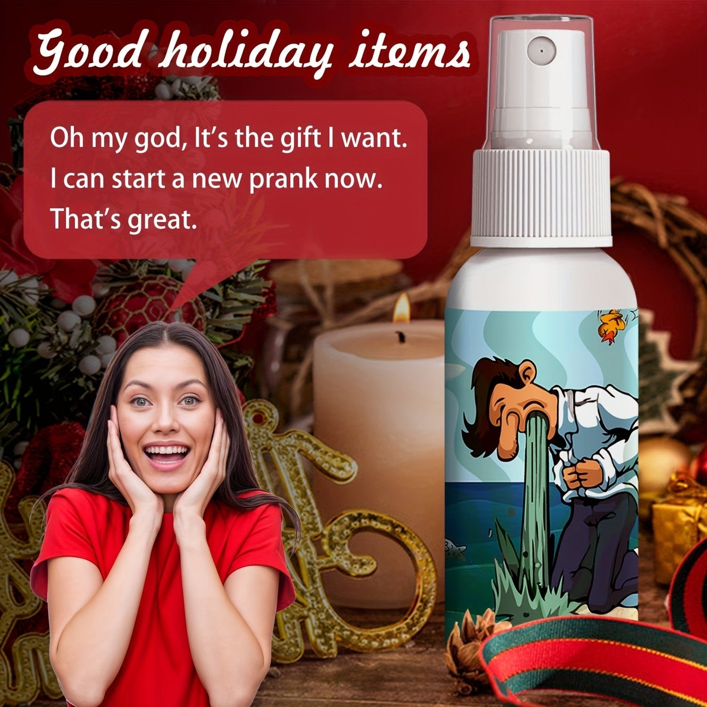 Extra Stark Fis-Spray, Skämtgåva