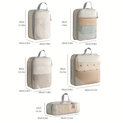 PackSmarta – 5 pakkausta matkakäyttöön tarkoitettuja kompressiopusseja