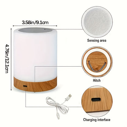 Färglampa™ – Bärbar Trädgårdslampa med Fjärr & Touch