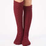 Stickade Vinterstrumpor med Mönster