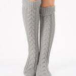 Stickade Vinterstrumpor med Mönster