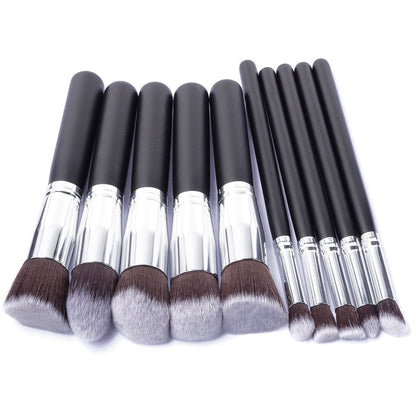Sminkborstar 10-pack™ – Professionella Makeupverktyg i Set