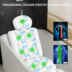 Helkropps Badkudde – Med Nackstöd och Upphängning