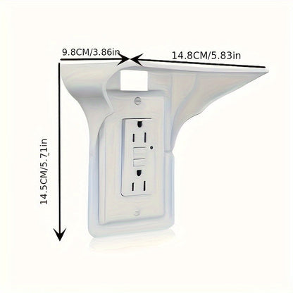 Multifunktionell Hänghylla med Uttagslucka