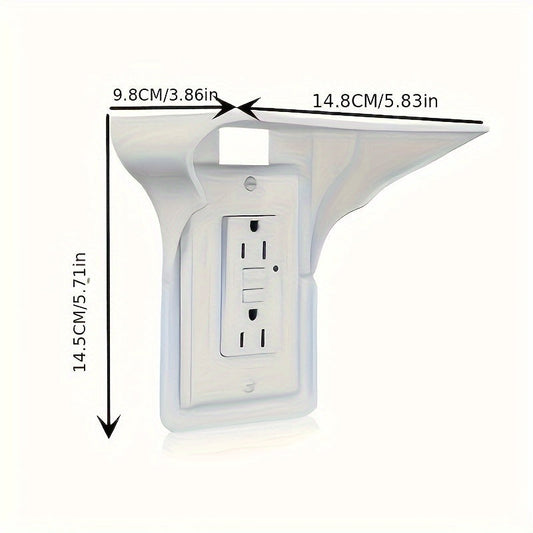 Monitoiminen riippuva hylly pistorasian kannella