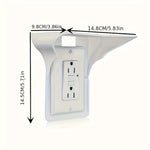 Multifunktionell Hänghylla med Uttagslucka