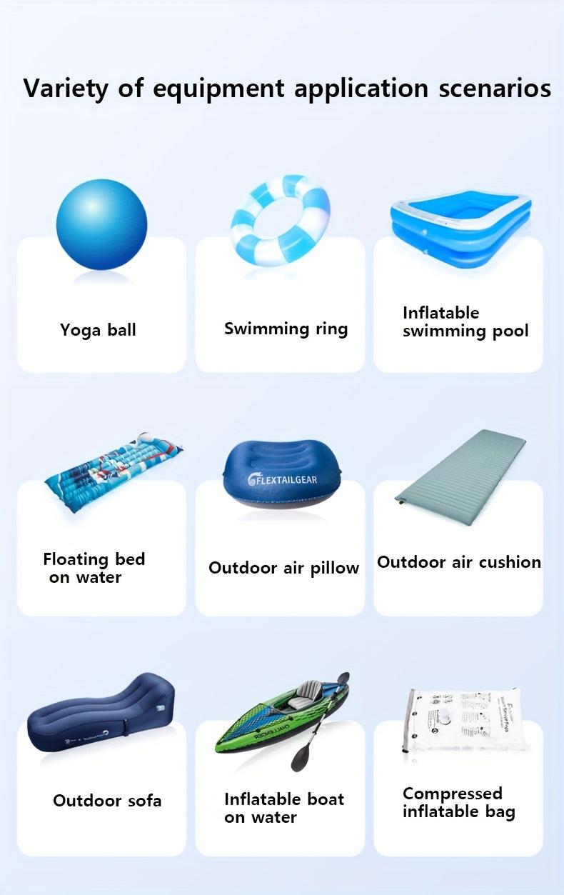 Outdoor wireless electric inflatable portable camping inflatable sofa tent swimming ring air pump inflatable mattress