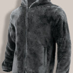 Herrjacka hoodie – fleecefodrad varm höst/vinter