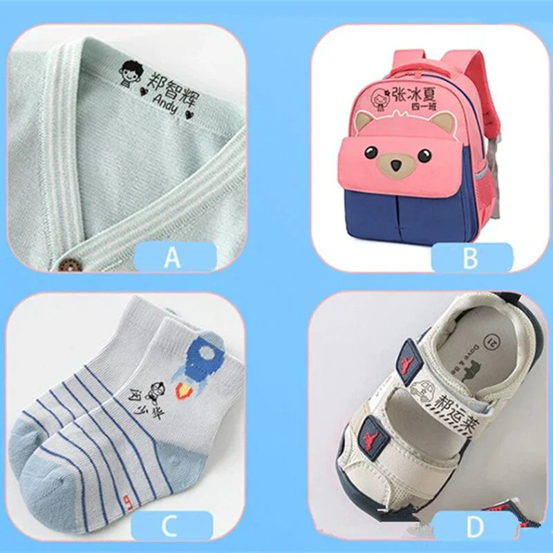 KLÄDSTÄMPEL - ENKEL PERSONIFIERING - KLÄDSTÄMPEL