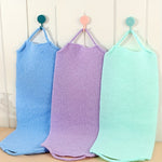 1-Pack Lång Ryggskrubbhandduk, Färgglad och Mild