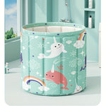 BadaBarn™ – Hopfällbar Badbalja för Barn & Bebisar