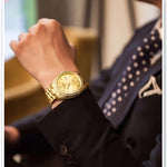 Klocka Anders (automatisk herrklocka med kalender & transparent baksida)