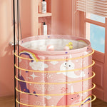 BadaBarn™ – Hopfällbar Badbalja för Barn & Bebisar