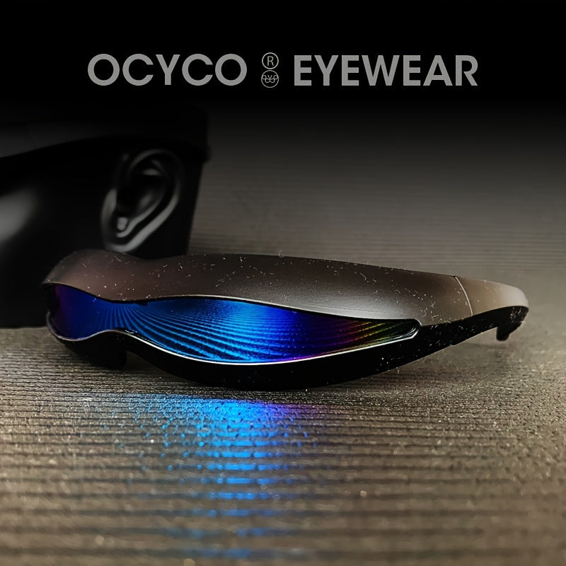 Futuristiske alienbriller – unisex med etui