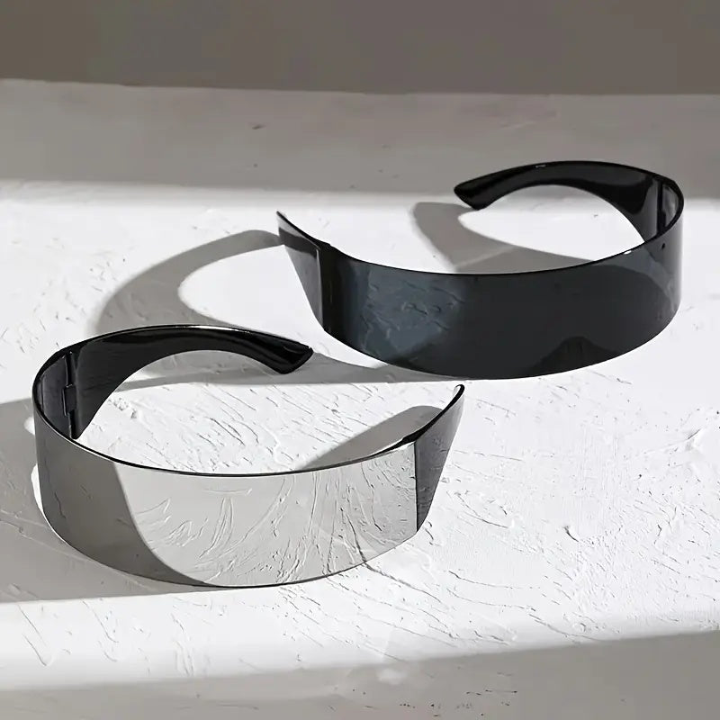 Cyberpunk glasögon – futuristiska unisex partyglasögon