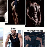 Svett Väst™ – Formande Rundhalsad Träningstopp för Män