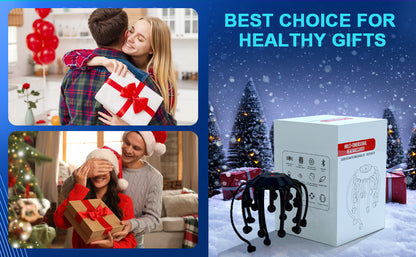 RelaxHead™ – Langaton päänhieroja Bluetoothilla 