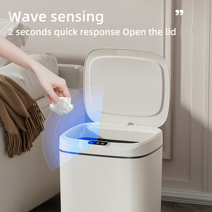 Smart Soptunna med Tyst Stängning – Luktfri & Batteridriven