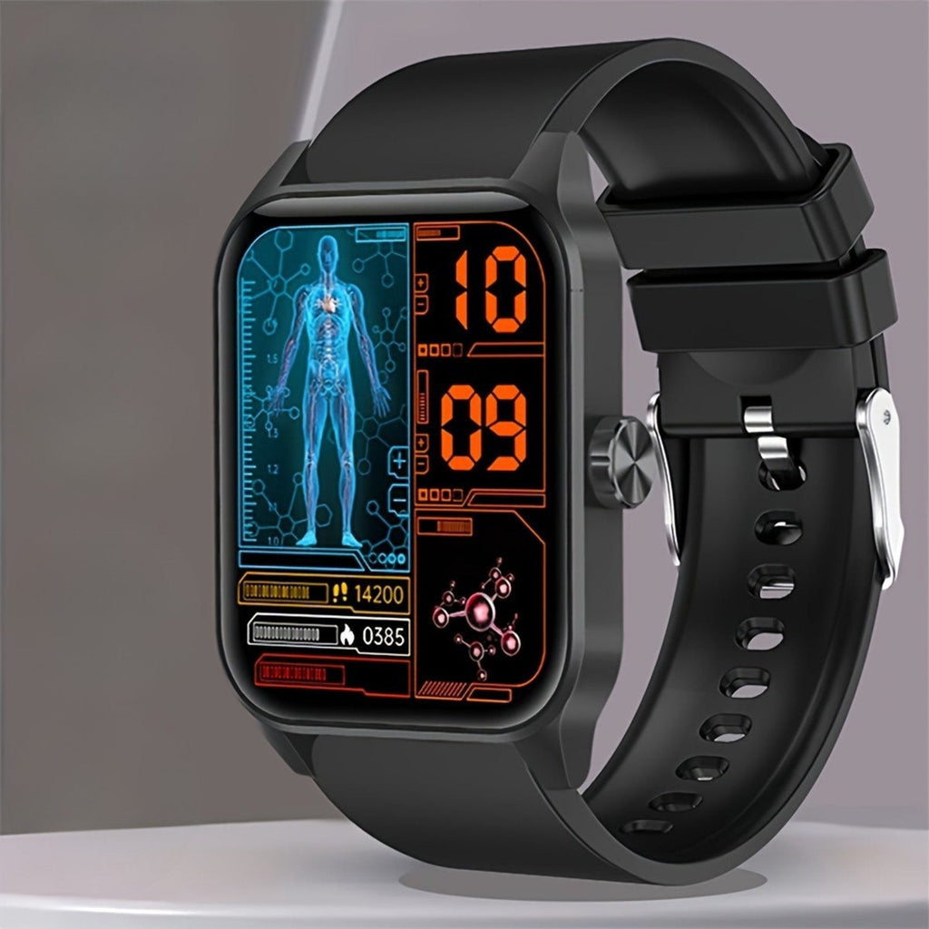 Digital herrklocka – stor skärm & sportlägen