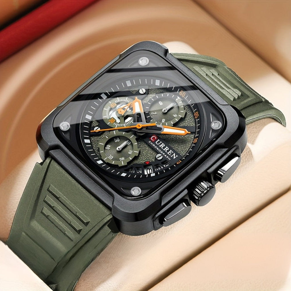 Torino Legacy – militärinspirerad herrklocka med sportig kvartsur