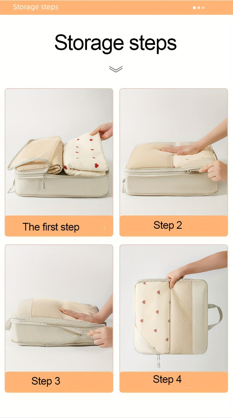 PackSmarta – 5 pakkausta matkakäyttöön tarkoitettuja kompressiopusseja