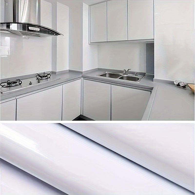 PärlVit™ – Självhäftande Dekorplast (1 rulle)