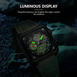 Torino Legacy – militärinspirerad herrklocka med sportig kvartsur