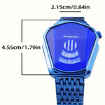 Klocka Fredrik (herrklocka i stål med stor urtavla & sportig design)