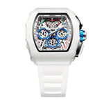 Klocka Martin (herrklocka i vinfat-design med datum, kronograf & vattenskydd 3ATM)