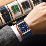 Klocka Henrik (herrklocka med meshband i stilren design)