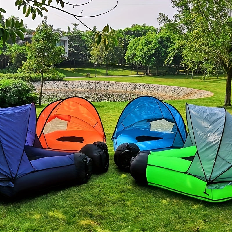 Uppblåsbar Tältsoffa – Färgglad och Portabel