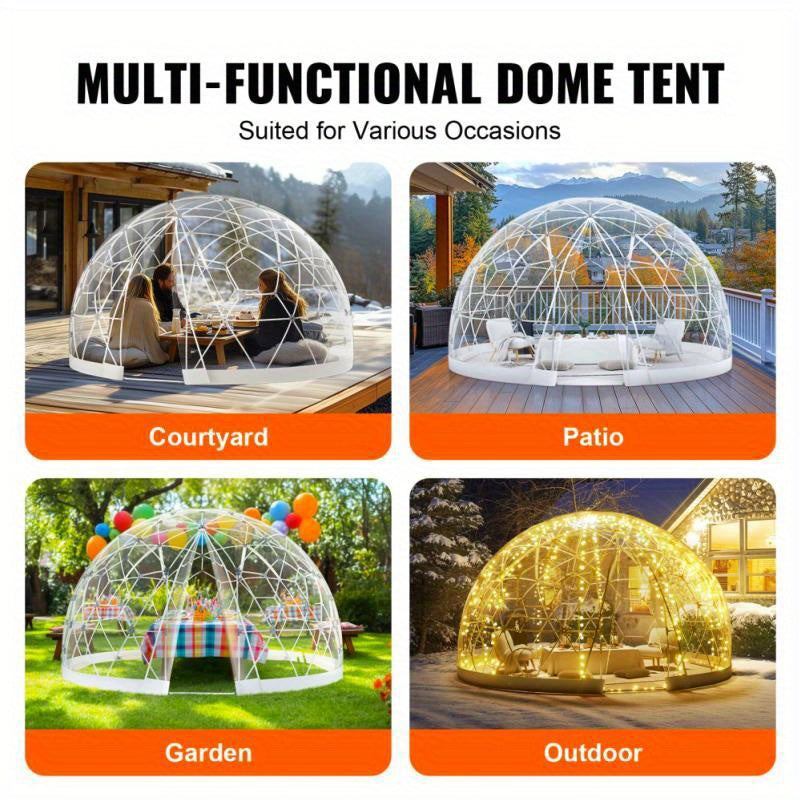 Transparent Bubbelcampingtält för Utomhusbruk