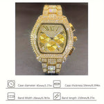 Imperial Timepiece – herrklocka med strass & festlig design