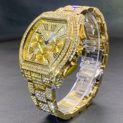 Imperial Timepiece – herrklocka med strass & festlig design