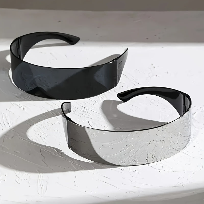 Cyberpunk glasögon – futuristiska unisex partyglasögon