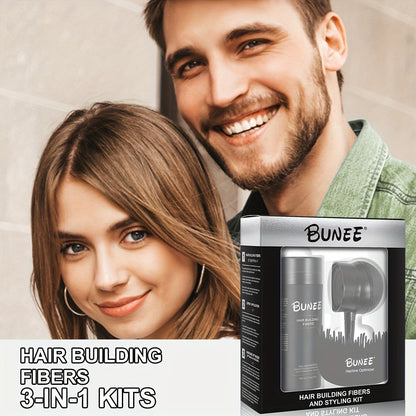 HårFiber™ – Set med Spray för Skägg & Hårbotten