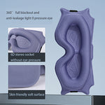 SovMask – 3D-ögonmask med total mörkläggning