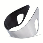 Y2K futuristiska glasögon – oversized skölddesign