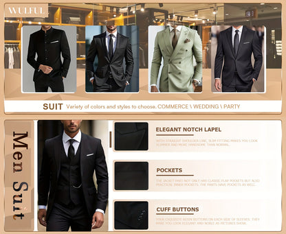 ElegantSuit™ – Miesten puku, takki ja housut