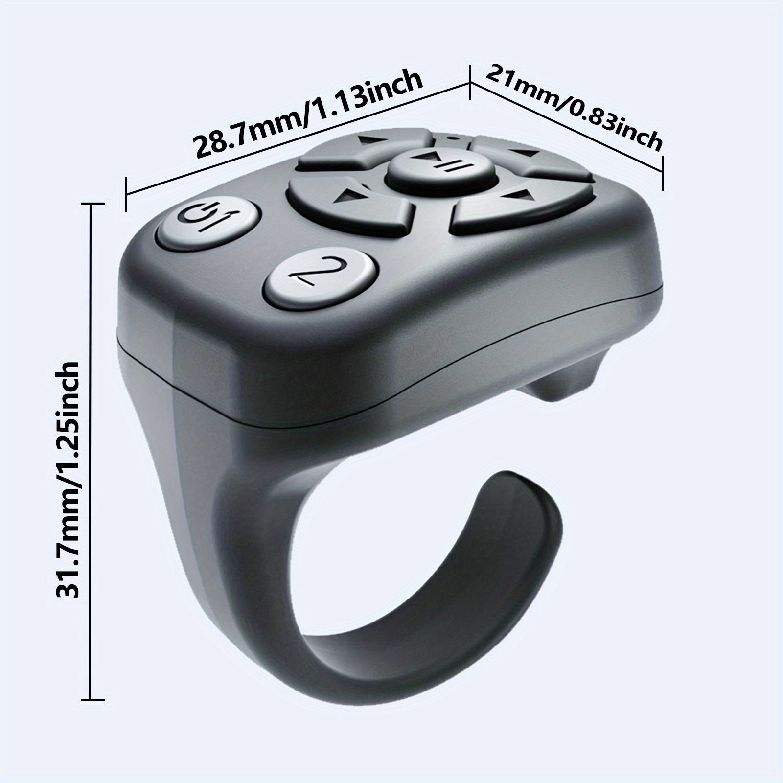 Smart Ringkontroll – För Selfies, Video & Bläddring