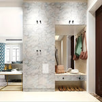 PärlVit™ – Självhäftande Dekorplast (1 rulle)